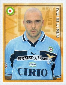 Figurina Ivan de La Peña - Calcio 1998-1999 - Merlin