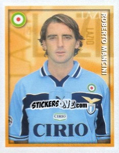 Sticker Roberto Mancini - Calcio 1998-1999 - Merlin