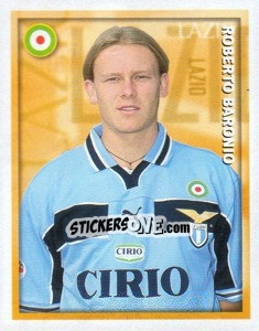 Cromo Roberto Baronio - Calcio 1998-1999 - Merlin