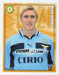 Figurina Alen Boksic - Calcio 1998-1999 - Merlin