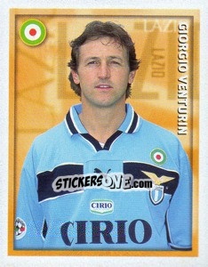 Figurina Giorgio Venturin - Calcio 1998-1999 - Merlin