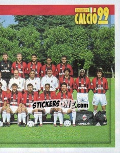 Sticker La Squadra - Calcio 1998-1999 n. 196 - Merlin