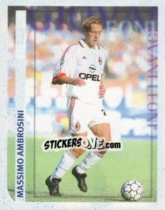 Sticker Massimo Ambrosini (Giovani Leoni)