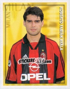 Cromo Roberto Fabián Ayala - Calcio 1998-1999 - Merlin