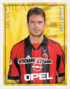 Figurina André Cruz - Calcio 1998-1999 - Merlin