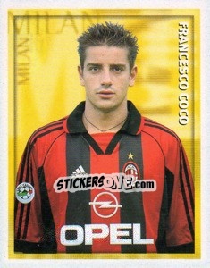 Sticker Francesco Coco - Calcio 1998-1999 - Merlin