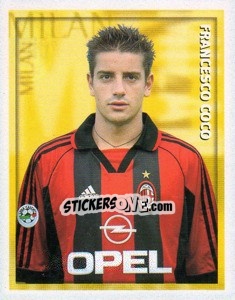 Figurina Francesco Coco - Calcio 1998-1999 - Merlin