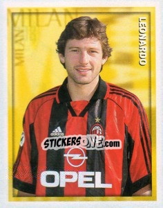 Figurina Leonardo - Calcio 1998-1999 - Merlin