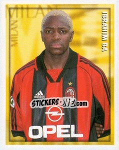 Cromo Ibrahim Ba - Calcio 1998-1999 - Merlin