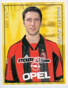 Figurina Domenico Morfeo - Calcio 1998-1999 - Merlin