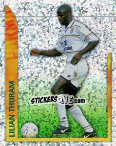 Cromo Lilian Thuram (Superstars in Azione)