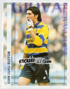 Sticker Gian Luigi Buffon (Giovani Leoni) - Calcio 1998-1999 n. 221 - Merlin
