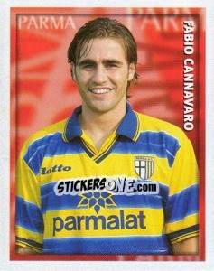 Cromo Fabio Cannavaro - Calcio 1998-1999 - Merlin