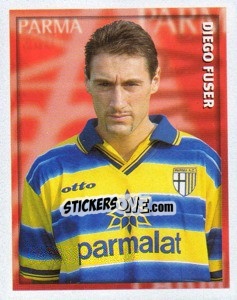 Figurina Diego Fuser - Calcio 1998-1999 - Merlin