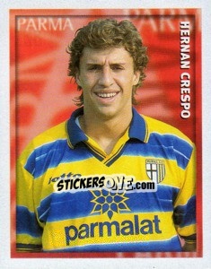 Figurina Hernan Crespo - Calcio 1998-1999 - Merlin