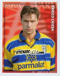 Sticker Enrico Chiesa - Calcio 1998-1999 - Merlin