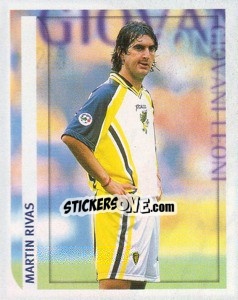 Figurina Martin Rivas (Giovani Leoni) - Calcio 1998-1999 - Merlin