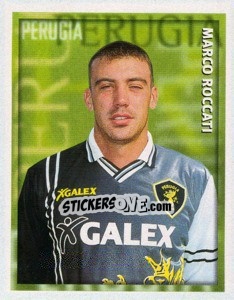 Sticker Marco Roccati - Calcio 1998-1999 - Merlin