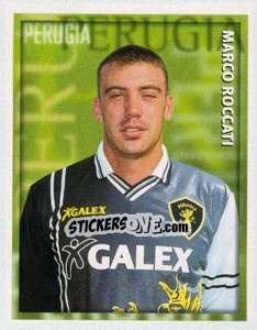 Figurina Marco Roccati - Calcio 1998-1999 - Merlin