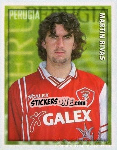 Sticker Martin Rivas - Calcio 1998-1999 - Merlin