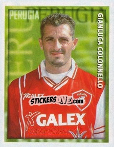 Figurina Gianluca Colonnello - Calcio 1998-1999 - Merlin