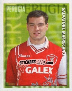 Sticker Salvatore Matrecano - Calcio 1998-1999 - Merlin