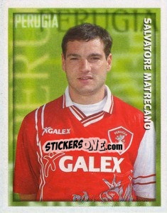 Cromo Salvatore Matrecano - Calcio 1998-1999 - Merlin