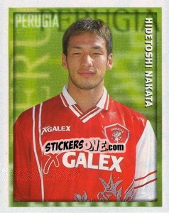 Sticker Hidetoshi Nakata