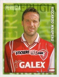 Sticker Ricardo Maspero - Calcio 1998-1999 - Merlin