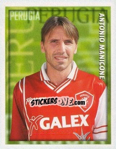 Sticker Antonio Manicone - Calcio 1998-1999 - Merlin