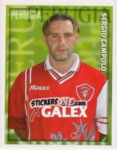 Sticker Sergio Campolo - Calcio 1998-1999 - Merlin