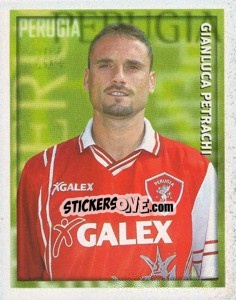 Cromo Gianluca Petrachi - Calcio 1998-1999 - Merlin