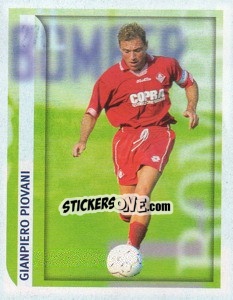 Sticker Giampiero Piovani (Il Bomber) - Calcio 1998-1999 - Merlin