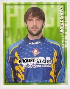 Sticker Valerio Fiori - Calcio 1998-1999 - Merlin