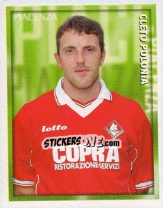 Figurina Cleto Polonia - Calcio 1998-1999 - Merlin