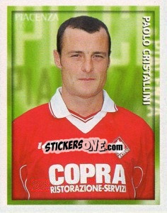 Cromo Paolo Cristallini - Calcio 1998-1999 - Merlin