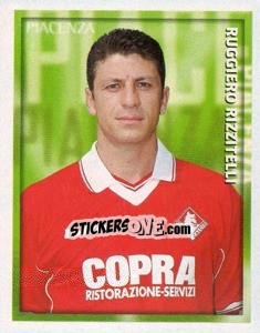 Figurina Ruggiero Rizzitelli - Calcio 1998-1999 - Merlin
