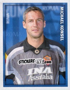 Cromo Michael Konsel - Calcio 1998-1999 - Merlin