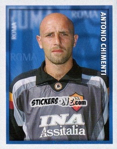Figurina Antonio Chimenti - Calcio 1998-1999 - Merlin