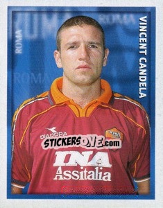 Sticker Vincent Candela - Calcio 1998-1999 - Merlin