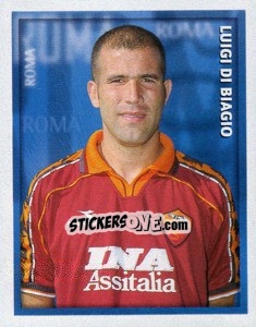 Sticker Luigi di Biagio - Calcio 1998-1999 - Merlin