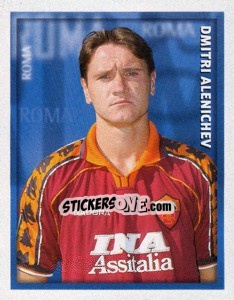 Cromo Dmitri Alenichev - Calcio 1998-1999 - Merlin