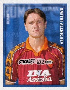 Sticker Dmitri Alenichev - Calcio 1998-1999 n. 305 - Merlin