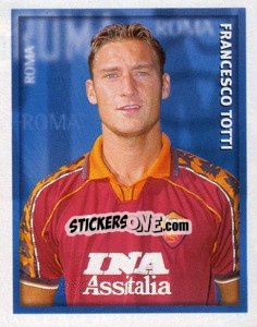 Figurina Francesco Totti - Calcio 1998-1999 - Merlin