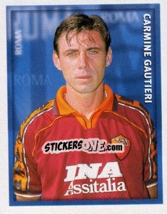 Sticker Carmine Gautieri - Calcio 1998-1999 - Merlin