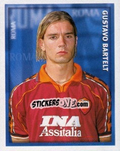 Sticker Gustavo Bartelt - Calcio 1998-1999 - Merlin