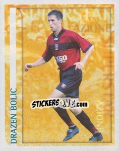 Figurina Drazen Bolic (Superstars in Azione) - Calcio 1998-1999 - Merlin