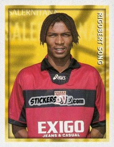 Figurina Rigobert Song - Calcio 1998-1999 - Merlin