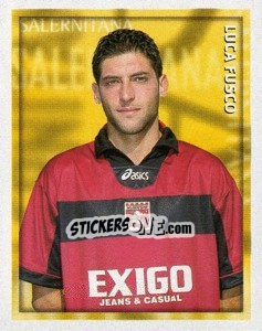 Sticker Luca Fusco - Calcio 1998-1999 - Merlin