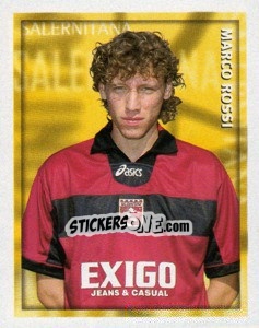 Sticker Marco Rossi - Calcio 1998-1999 - Merlin